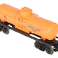 Lionel 6025-60 VIntage O Gulf  Orange Single Dome Tank Car EX/Box
