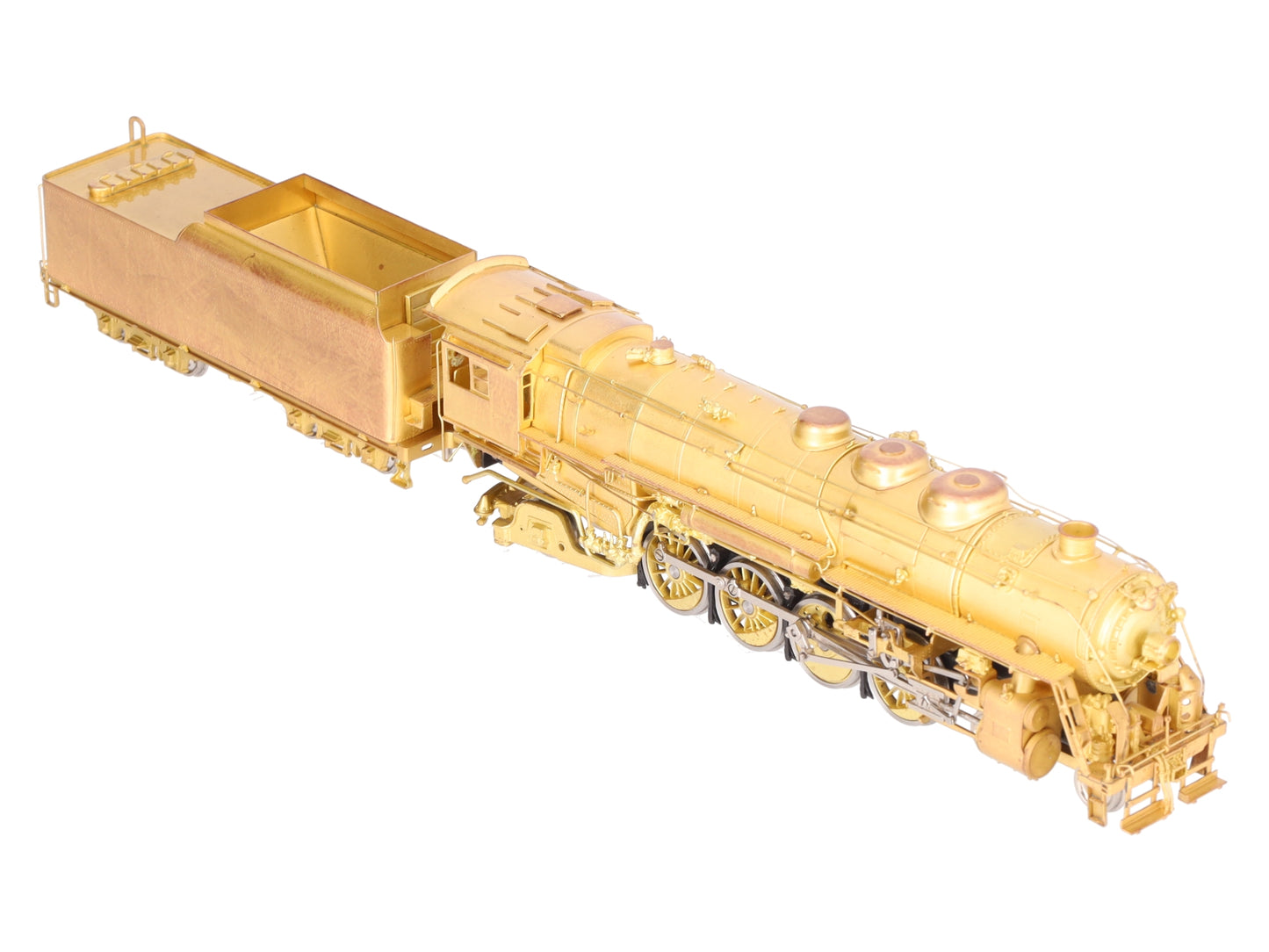Nickel Plate Products HO Scale BRASS NYO&W Class Y2 4-8-2 Mountain Steam Engine  EX/Box