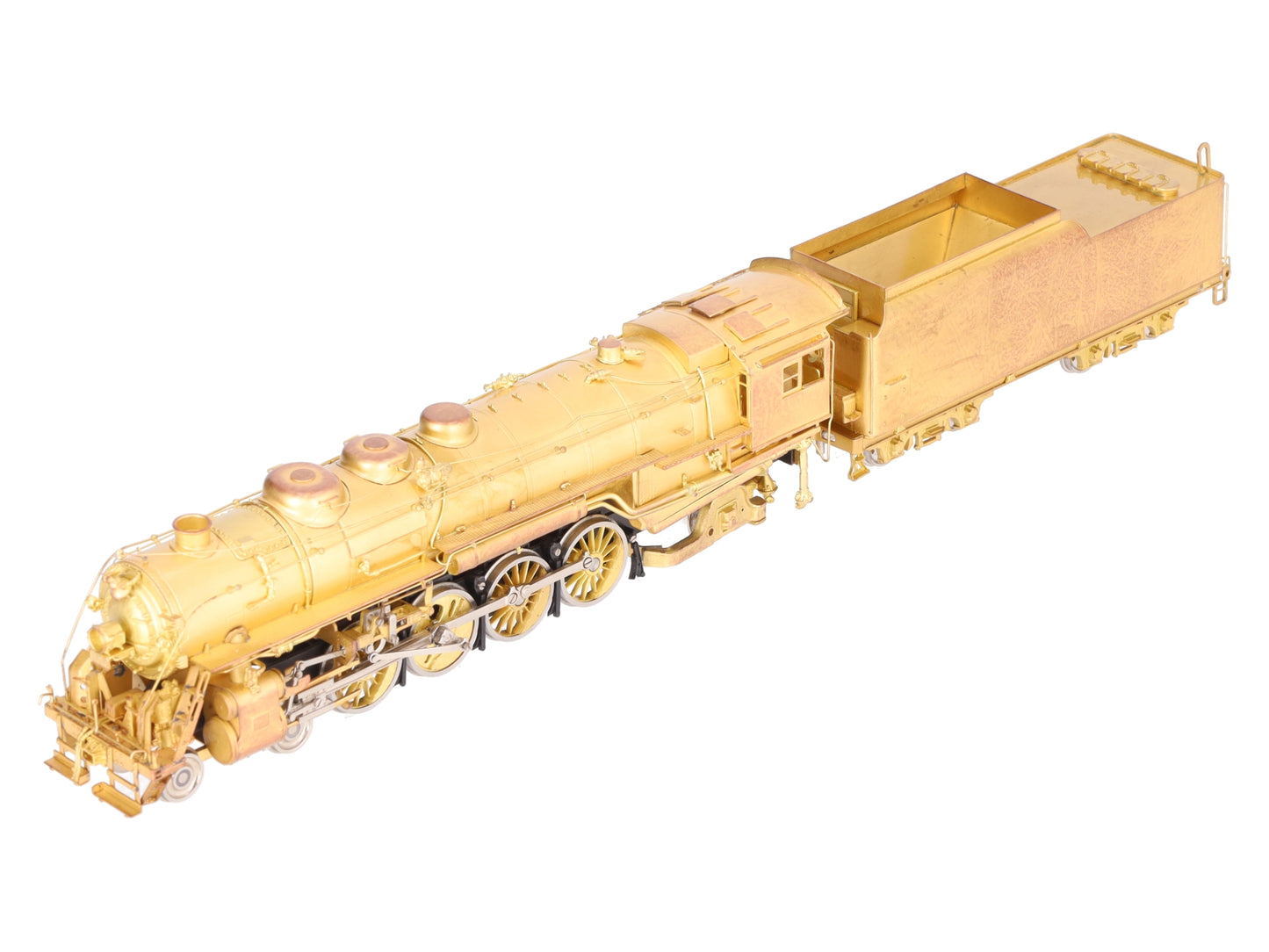 Nickel Plate Products HO Scale BRASS NYO&W Class Y2 4-8-2 Mountain Steam Engine  EX/Box