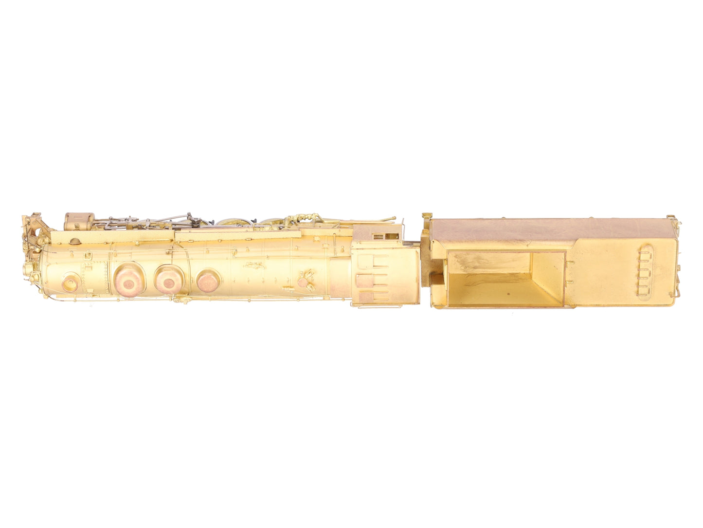 Nickel Plate Products HO Scale BRASS NYO&W Class Y2 4-8-2 Mountain Steam Engine  EX/Box