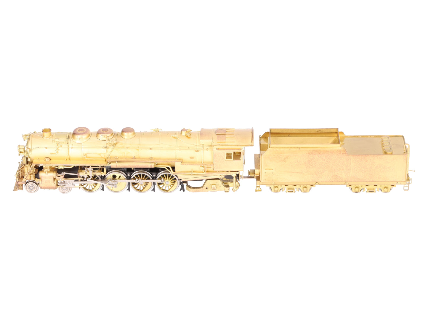 Nickel Plate Products HO Scale BRASS NYO&W Class Y2 4-8-2 Mountain Steam Engine  EX/Box