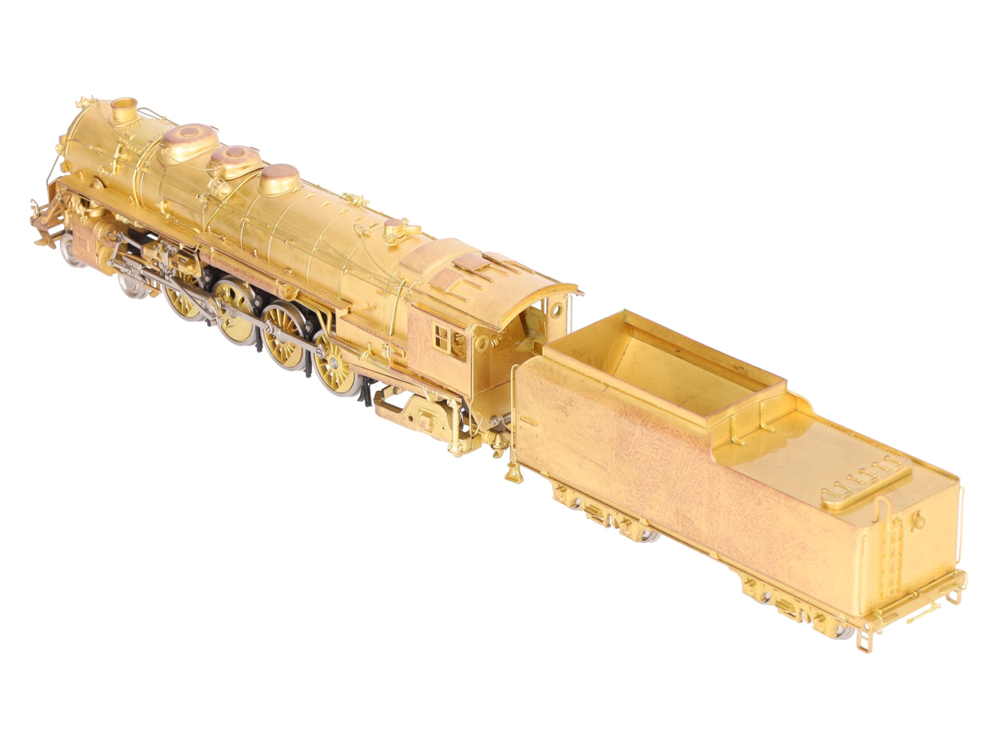 Nickel Plate Products HO Scale BRASS NYO&W Class Y2 4-8-2 Mountain Steam Engine  EX/Box