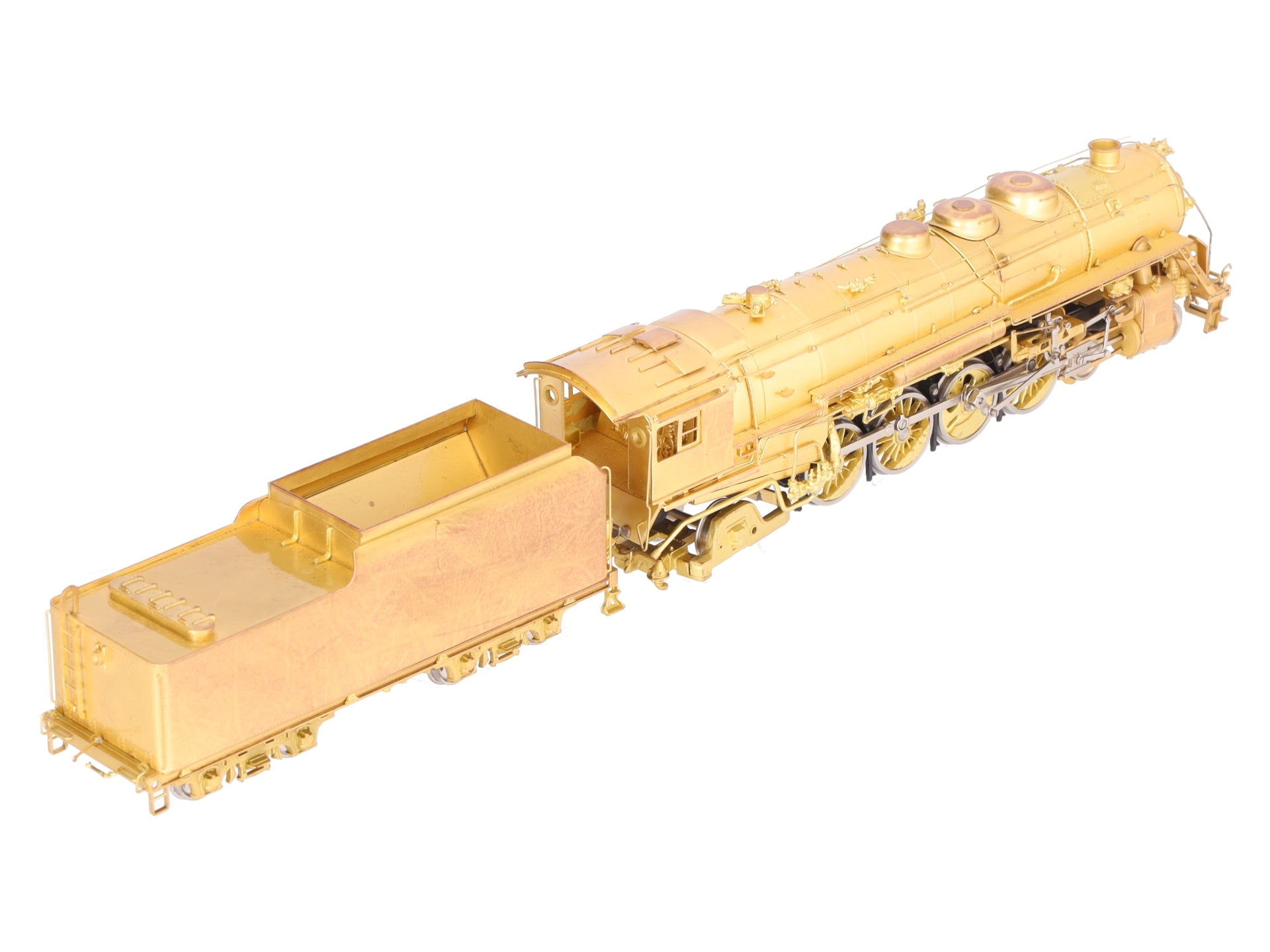 Nickel Plate Products HO Scale BRASS NYO&W Class Y2 4-8-2 Mountain Steam Engine  EX/Box