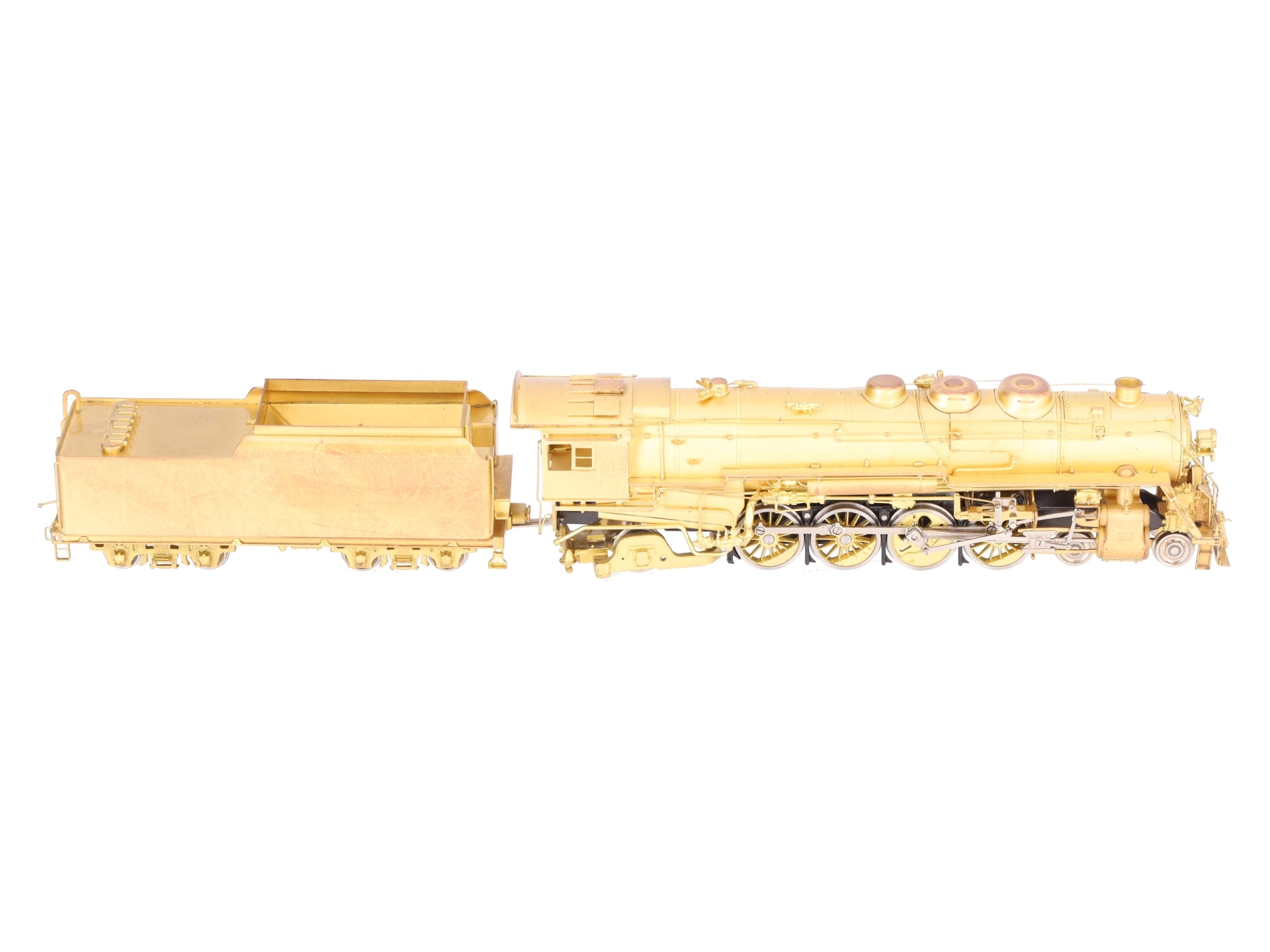 Nickel Plate Products HO Scale BRASS NYO&W Class Y2 4-8-2 Mountain Steam Engine  EX/Box
