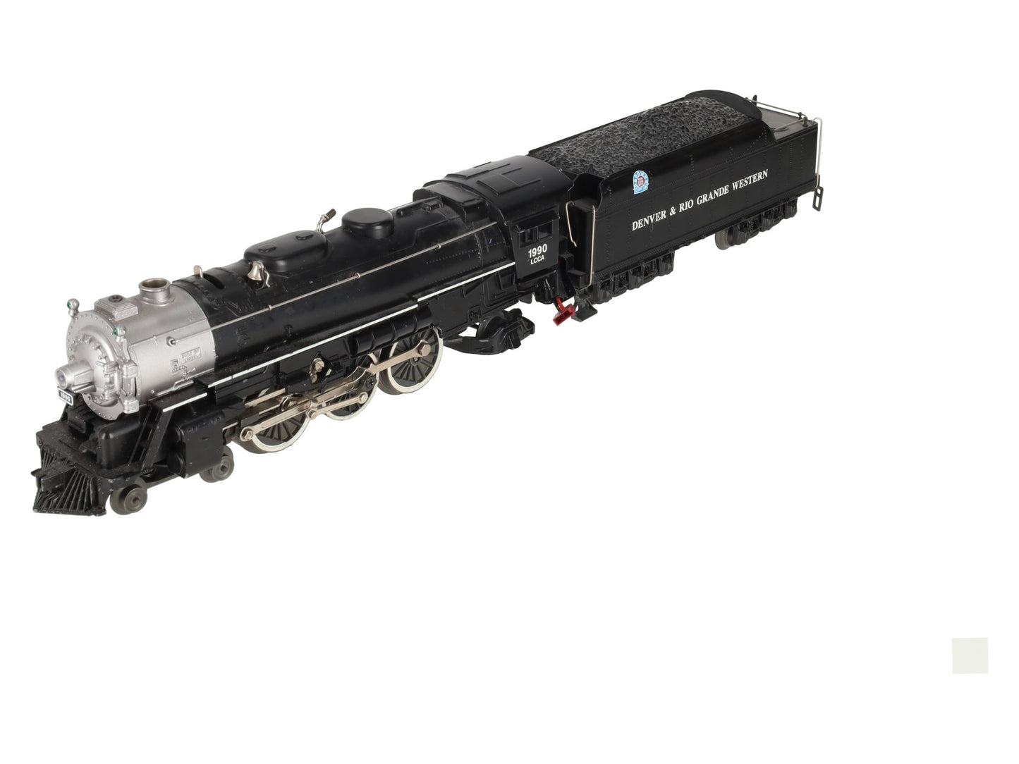 Lionel 6-18090 O Gauge Denver & Rio Grande LCCA 4-6-2 Steam Locomotive #1990 EX