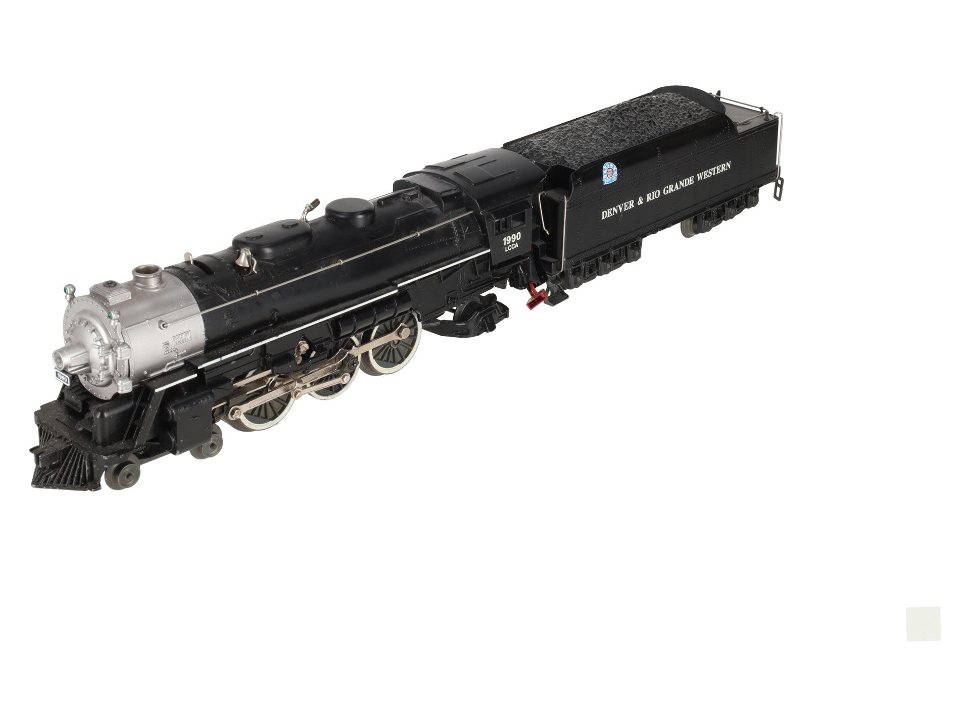 Lionel 6-18090 O Gauge Denver & Rio Grande LCCA 4-6-2 Steam Locomotive #1990 EX