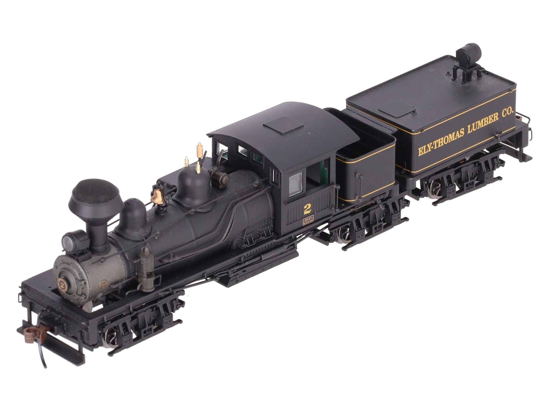 Bachmann 81904 HO Ely Thomas Lumber Co. 80-Ton Three-Truck Steam