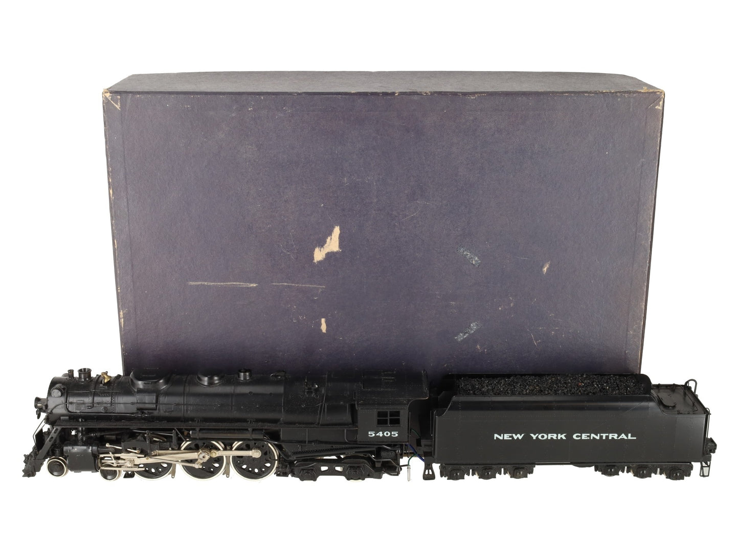 US Hobbies/KTM Models O Gauge BRASS NYC J3-a Hudson Steam Loco & Tender #5405 EX/Box