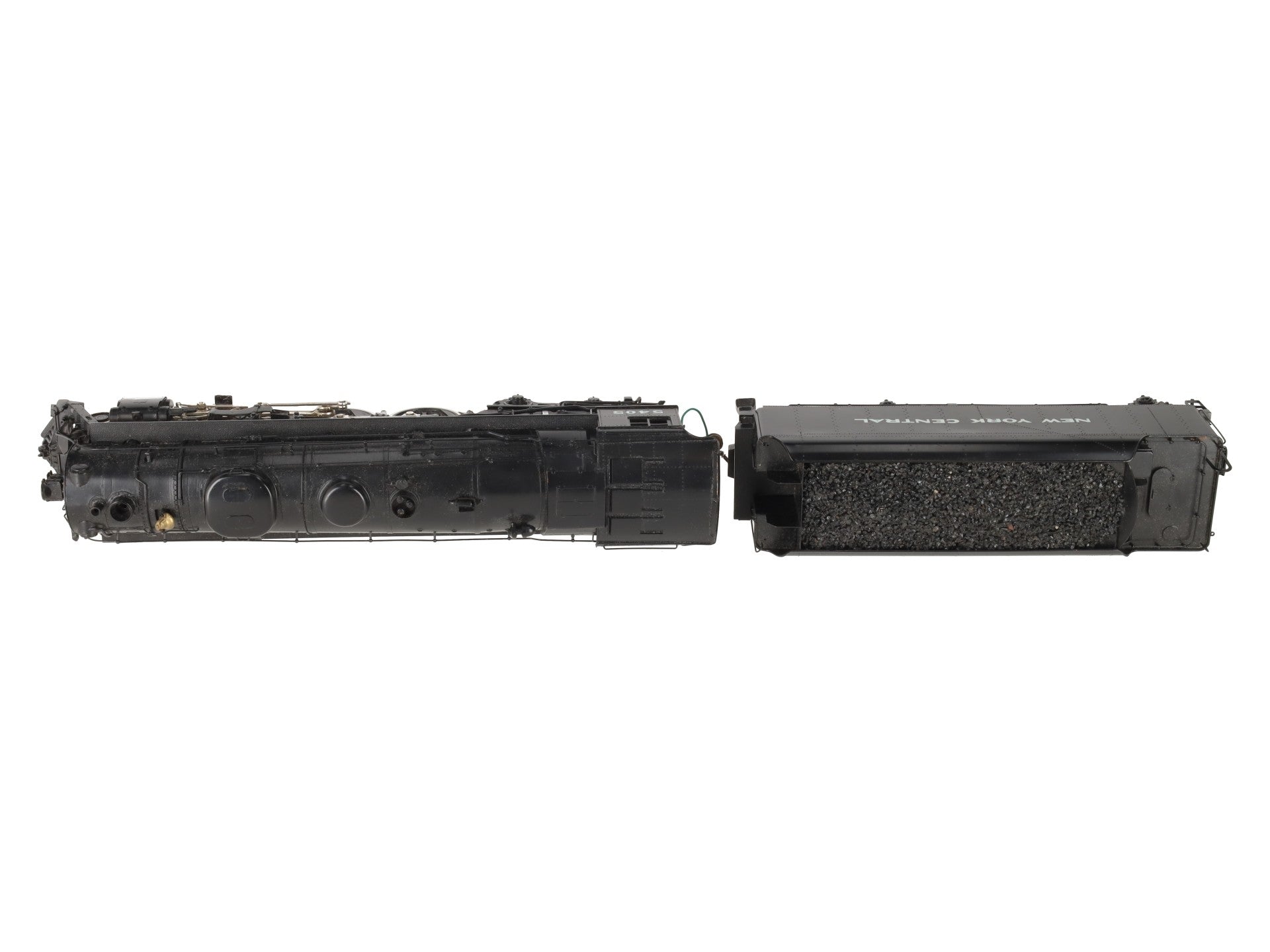 US Hobbies/KTM Models O Gauge BRASS NYC J3-a Hudson Steam Loco & Tender #5405 EX/Box