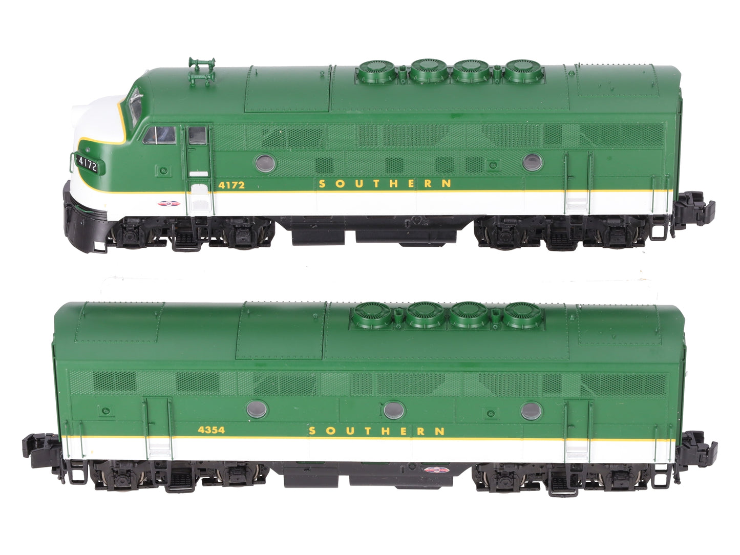 The Showcase Line 00375 S Gauge Southern F3 AB Diesel Locomotive Set EX/Box