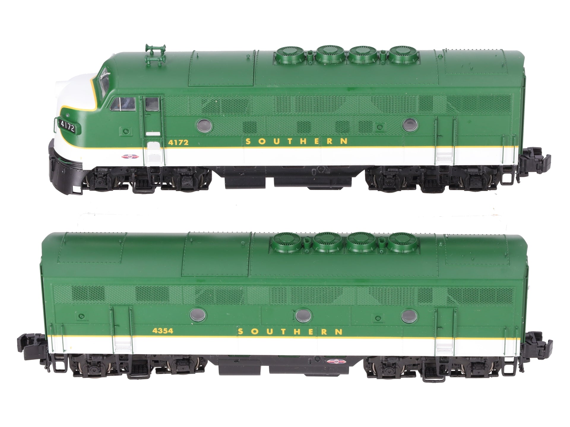 The Showcase Line 00375 S Gauge Southern F3 AB Diesel Locomotive Set EX/Box