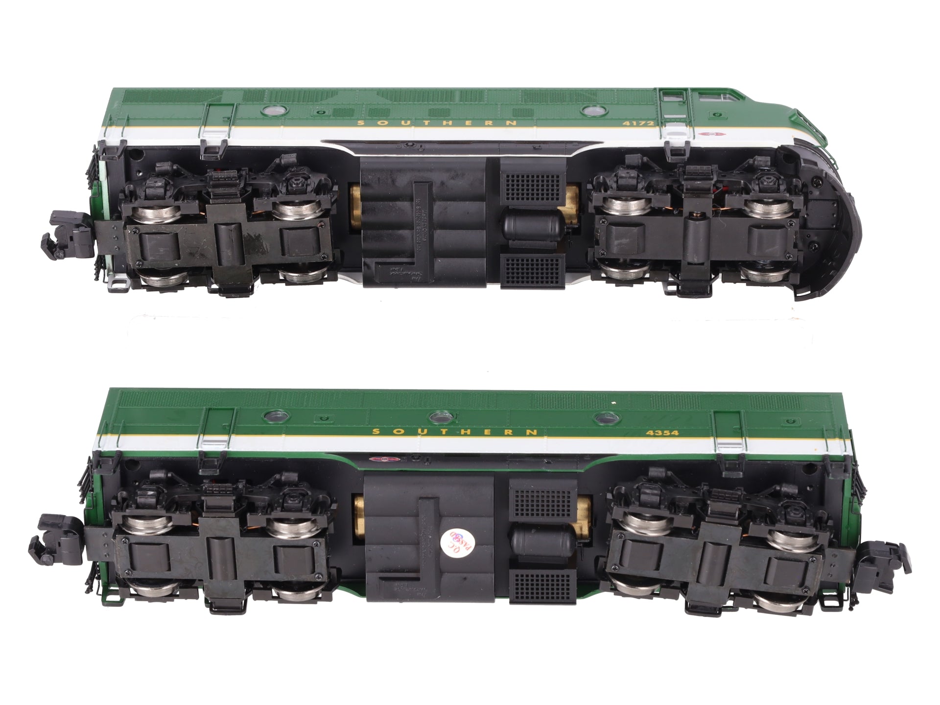 The Showcase Line 00375 S Gauge Southern F3 AB Diesel Locomotive Set EX/Box