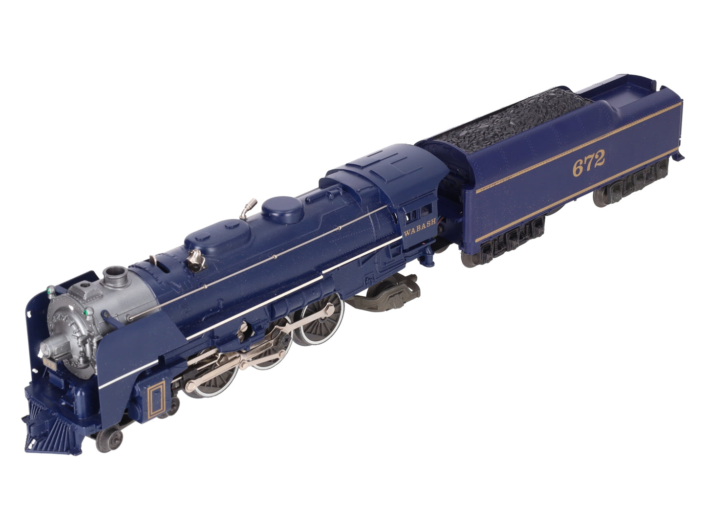 Lionel 6-8610 O Gauge Wabash 4-6-2 Steam Locomotive & Tender #672 EX/Box