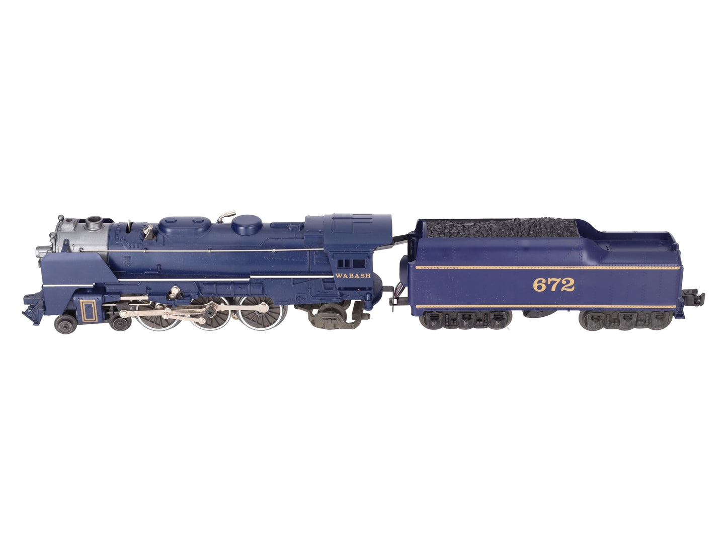 Lionel 6-8610 O Gauge Wabash 4-6-2 Steam Locomotive & Tender #672 EX/Box