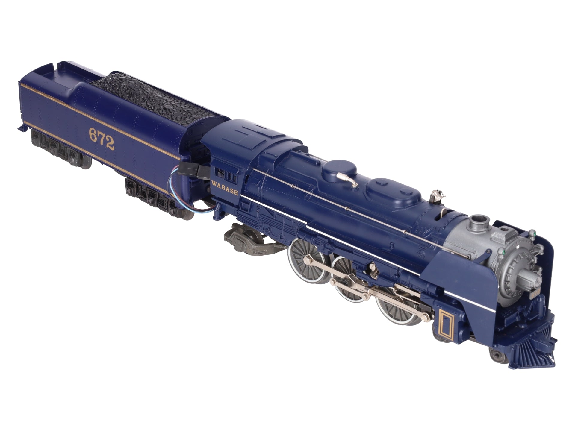 Lionel 6-8610 O Gauge Wabash 4-6-2 Steam Locomotive & Tender #672 EX/Box