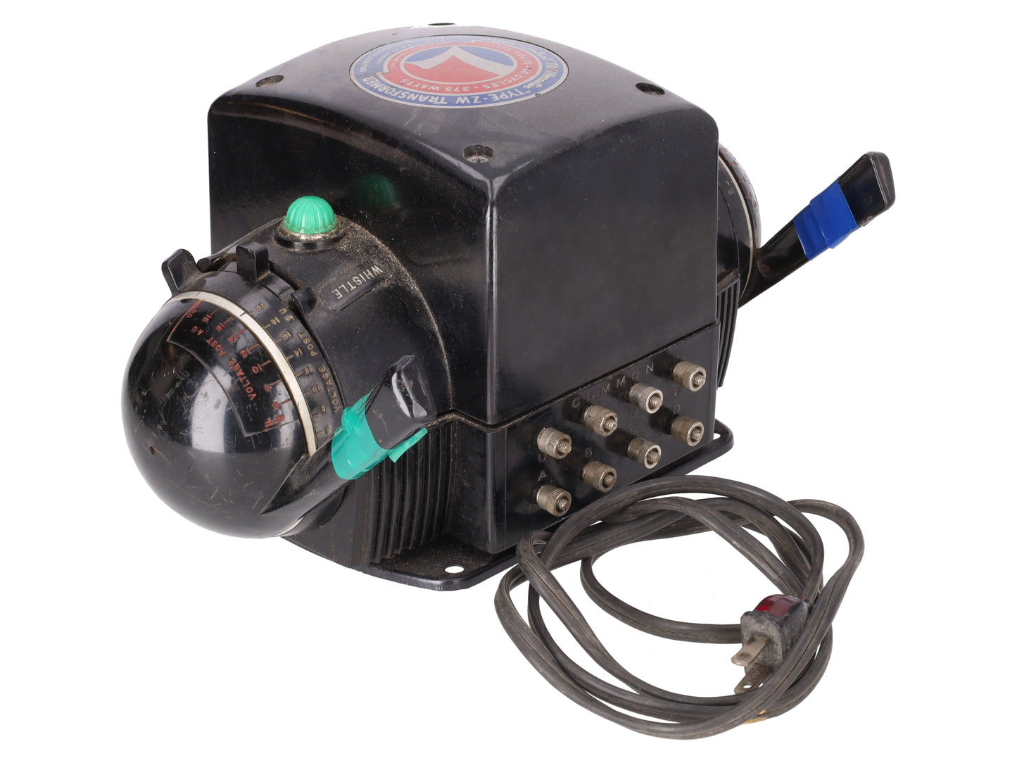 Lionel ZW 275 Watt Vintage O Gauge Train Transformer with Whistle (R Model) VG