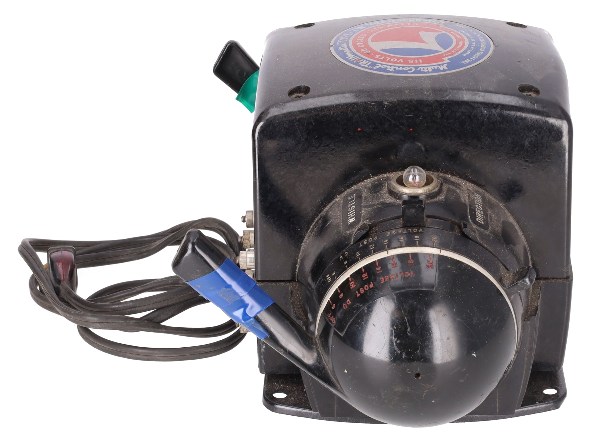 Lionel ZW 275 Watt Vintage O Gauge Train Transformer with Whistle (R Model) VG