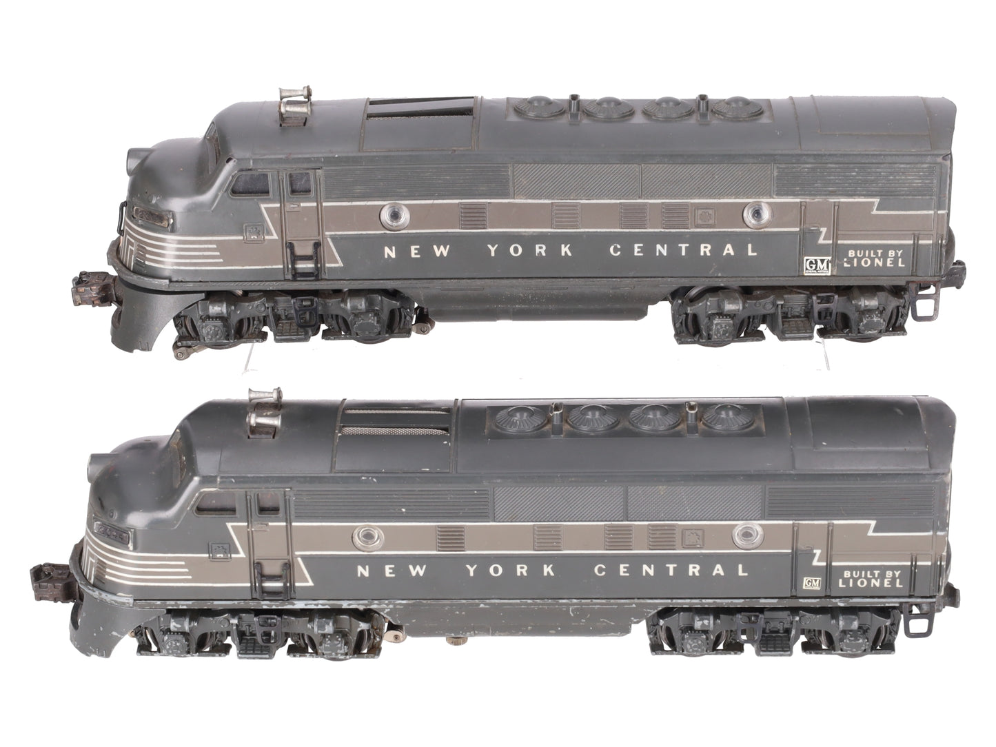 Lionel 2344 Vintage O New York Central F-3 AA Diesel Locomotive Set VG