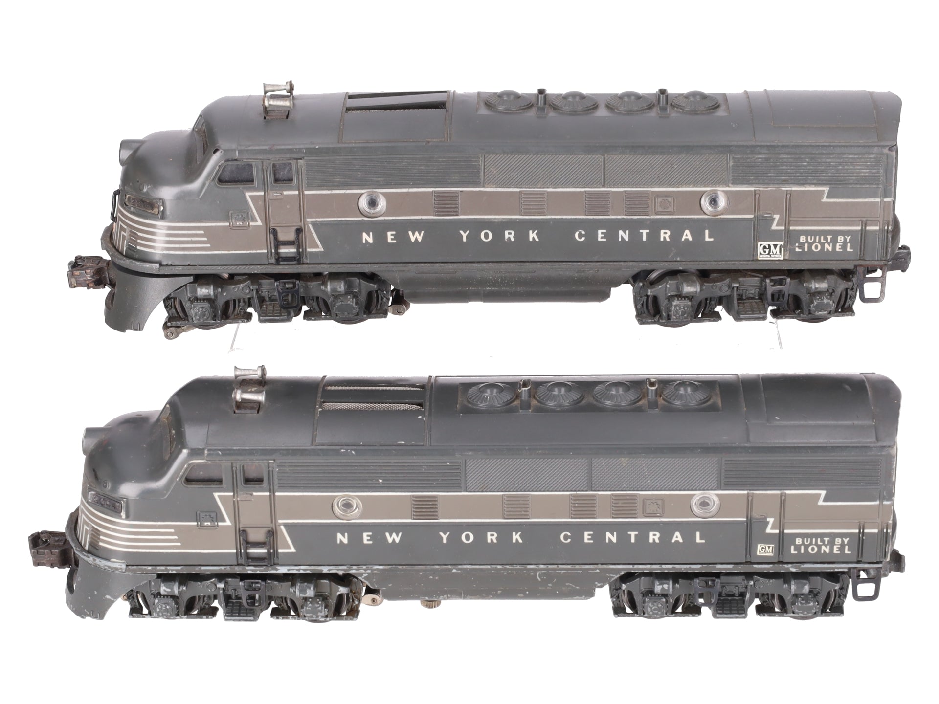 Lionel 2344 Vintage O New York Central F-3 AA Diesel Locomotive Set VG
