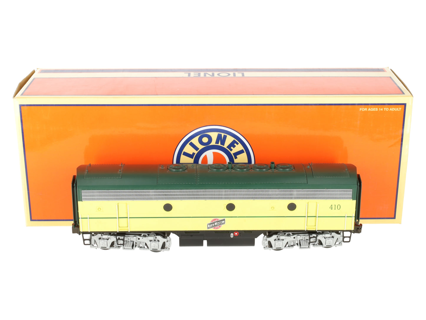 Lionel 6-38762 Chicago & North Western Legacy F-7 Powered Diesel B-Unit #410