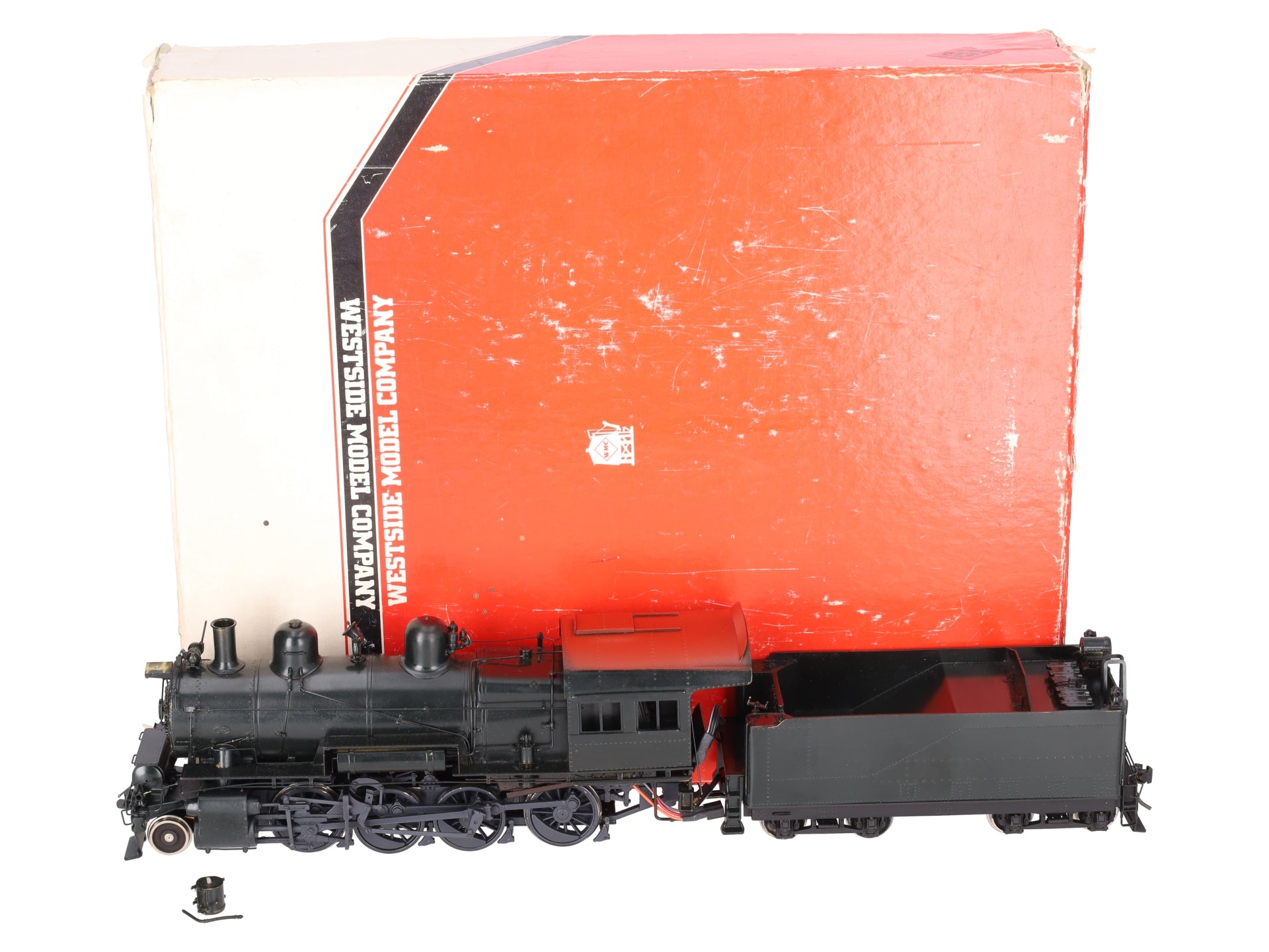 Westside Model O 2-Rail BRASS PRR H-6sb 2-8-0 Steam Locomotive & Tender -Painted EX/Box