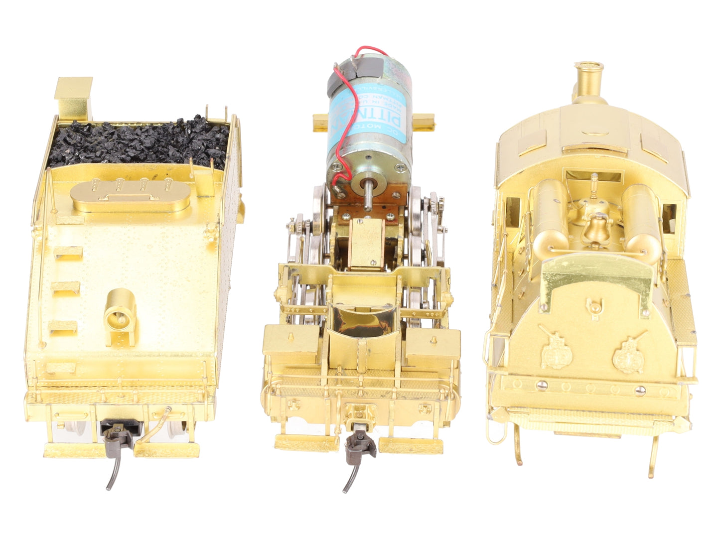 Gem Models ST-508 O Brass Reading Class B-8a 0-6-0 Camelback Steam Loco w/Tender EX/Box