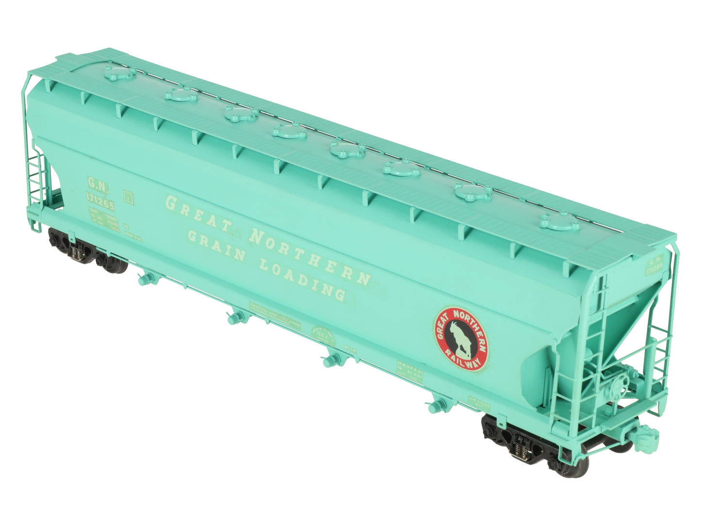 US Hobbies O Scale Custom BRASS Great Northern Grain Hopper Car #171265/Box