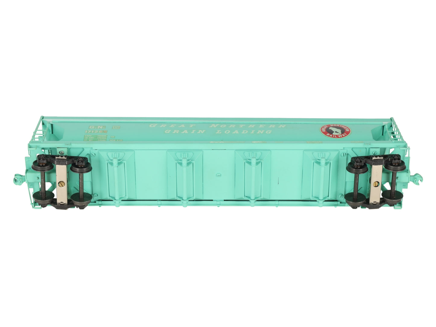 US Hobbies O Scale Custom BRASS Great Northern Grain Hopper Car #171265/Box