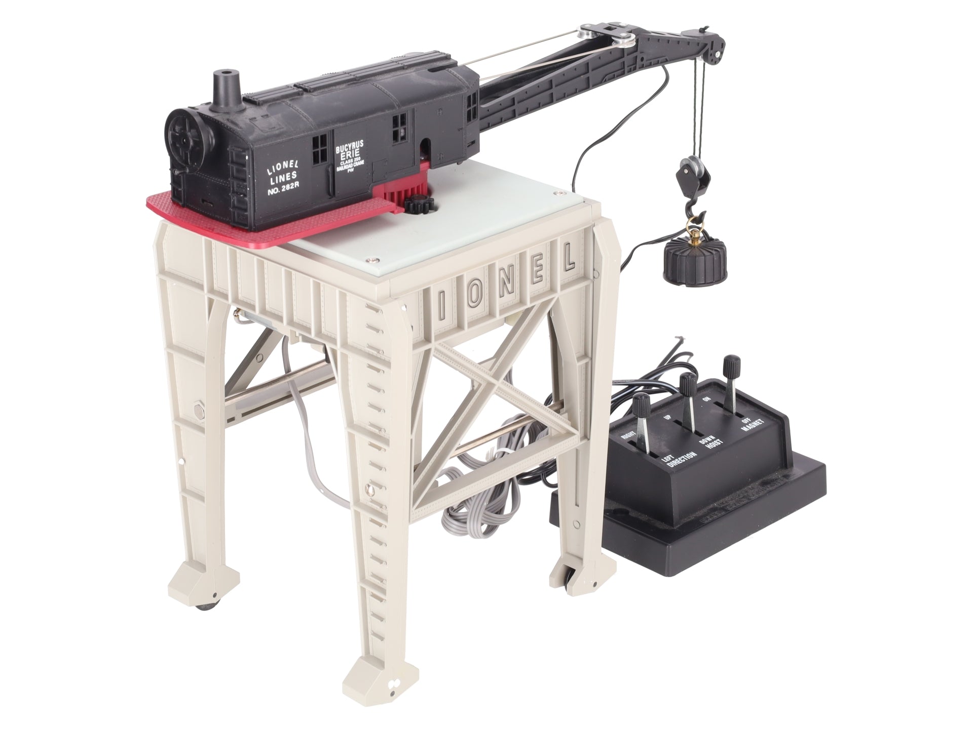 Lionel 6-22998 O PWC 282R Gantry Crane with Electromagnet EX/Box