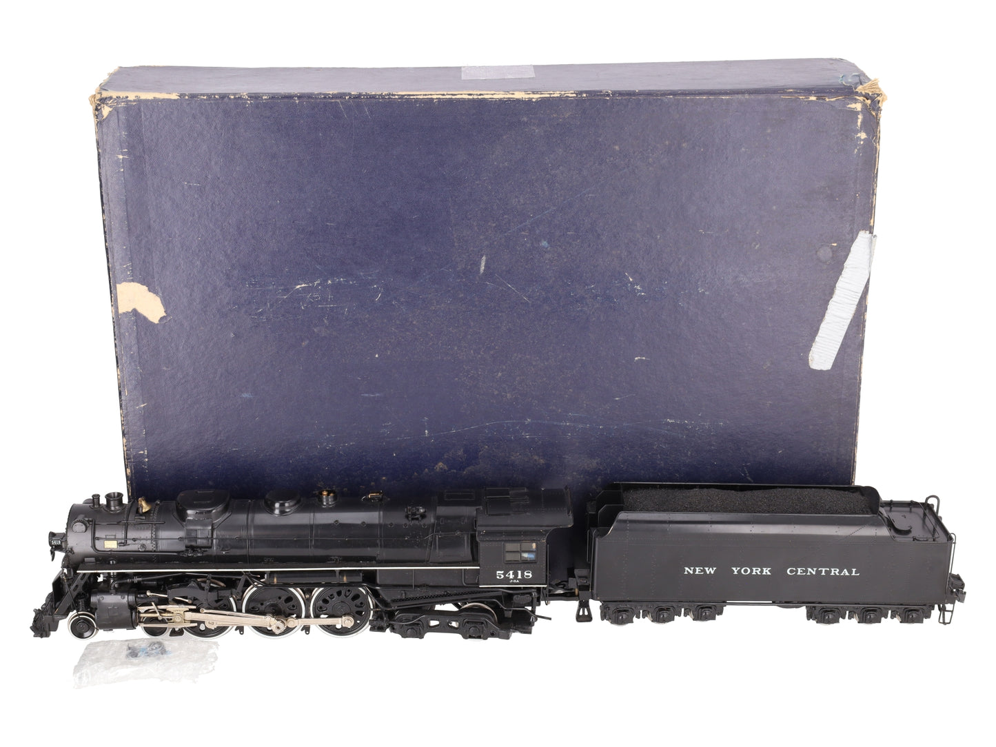 Max Gray US Hobbies O Gauge BRASS NYC J3-a Hudson Steam Loco & Tender #5418 EX/Box