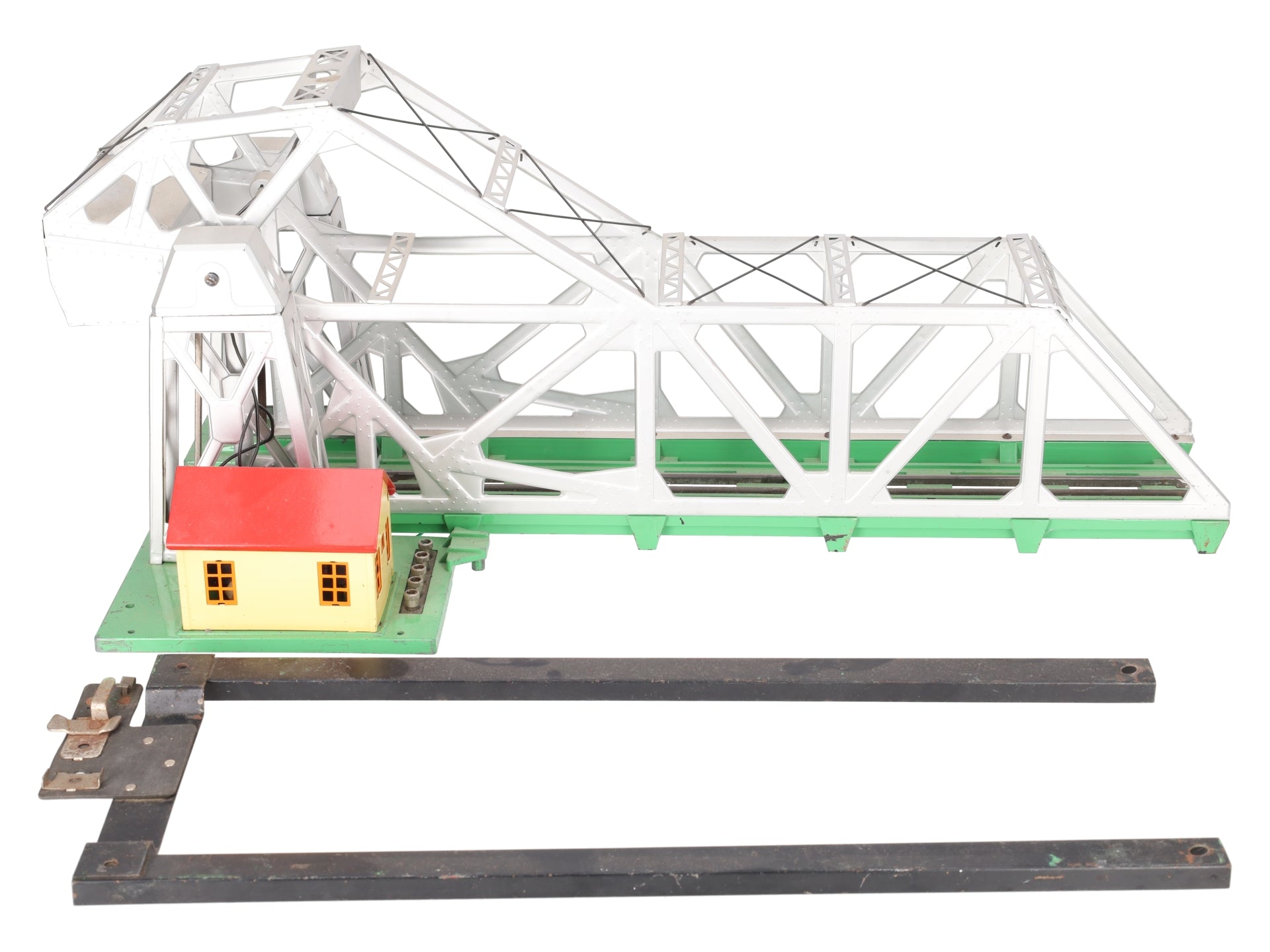 Lionel 313 Vintage O Silver Operating Bascule Bridge