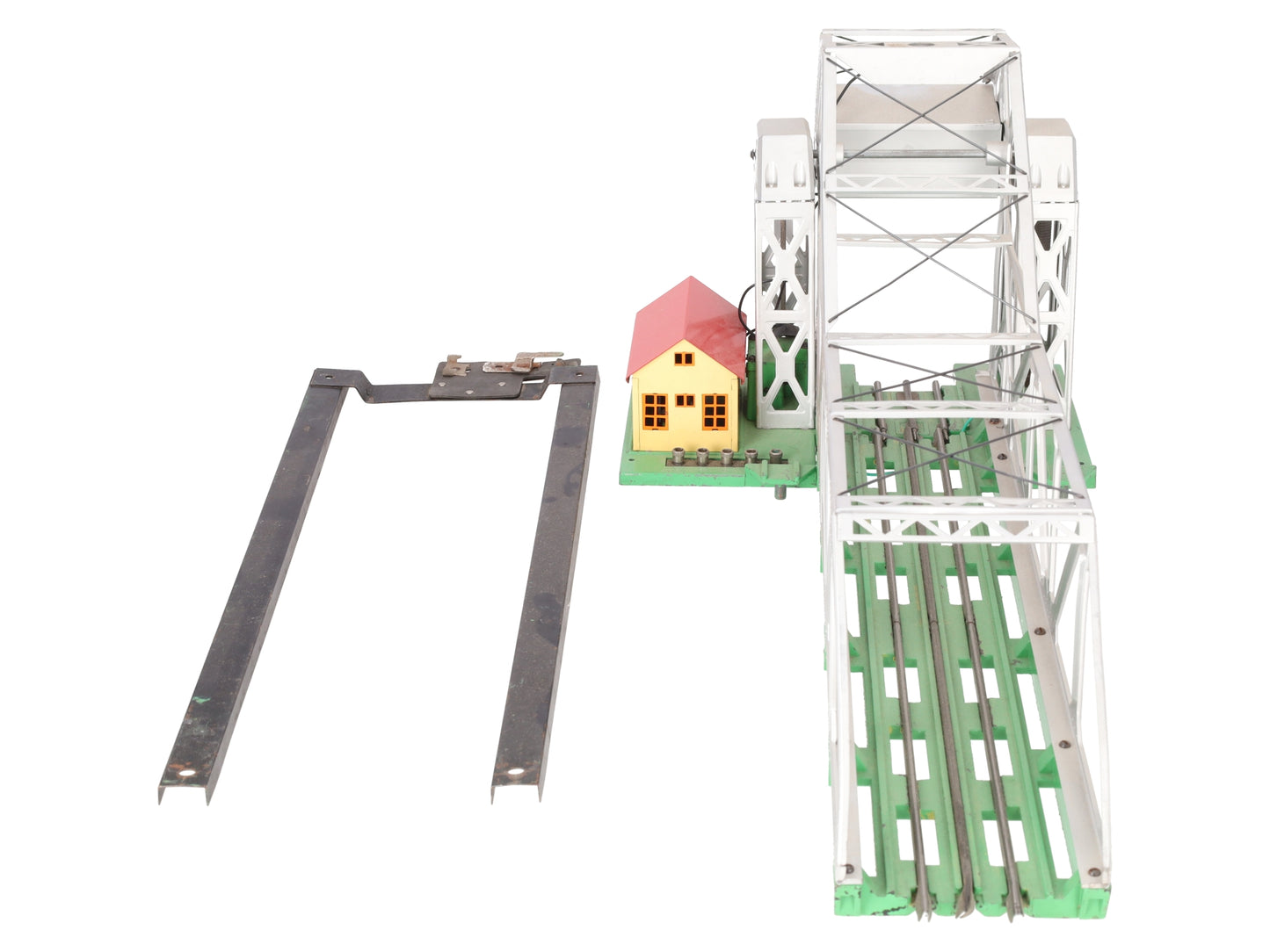 Lionel 313 Vintage O Silver Operating Bascule Bridge
