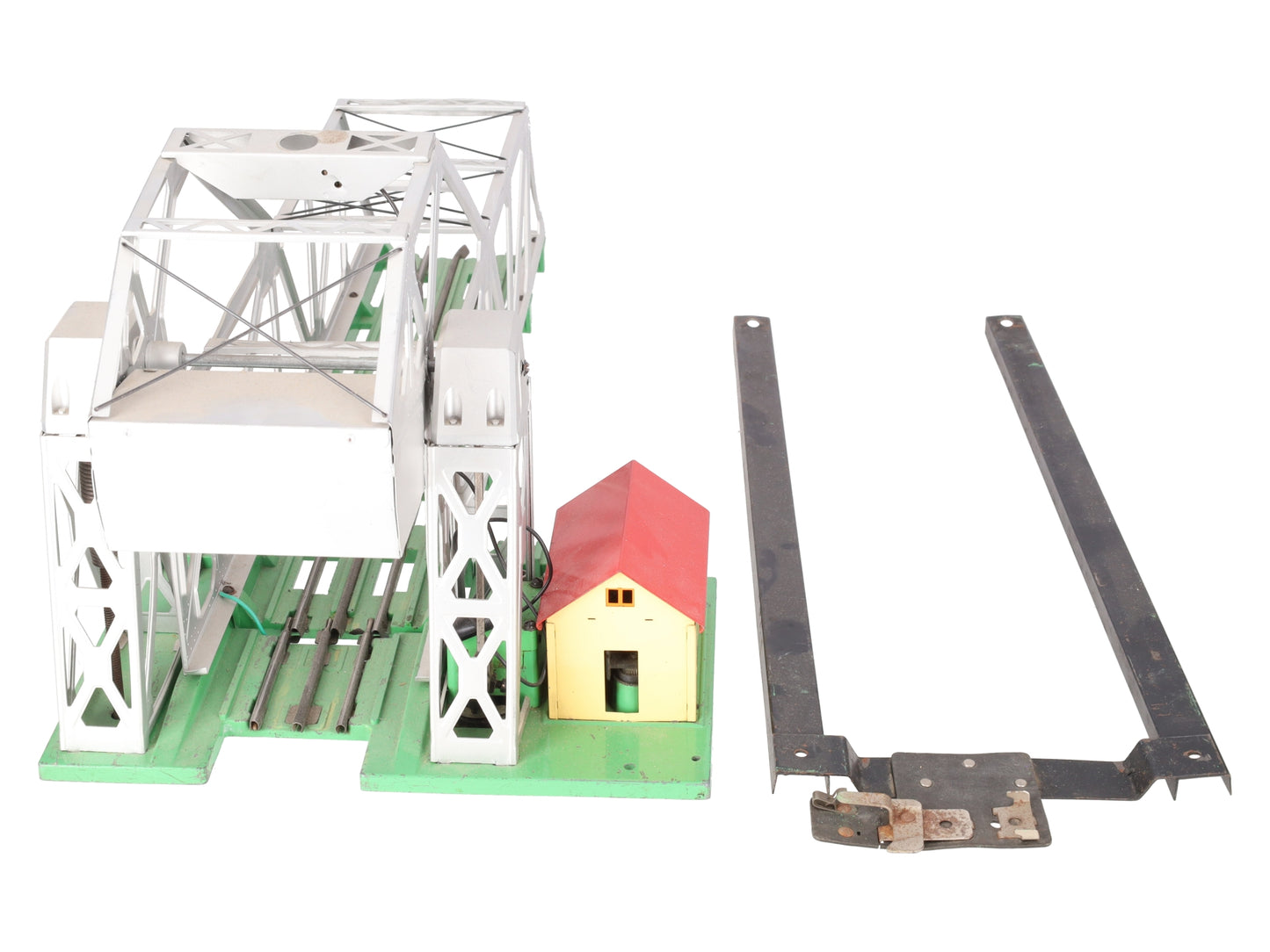 Lionel 313 Vintage O Silver Operating Bascule Bridge