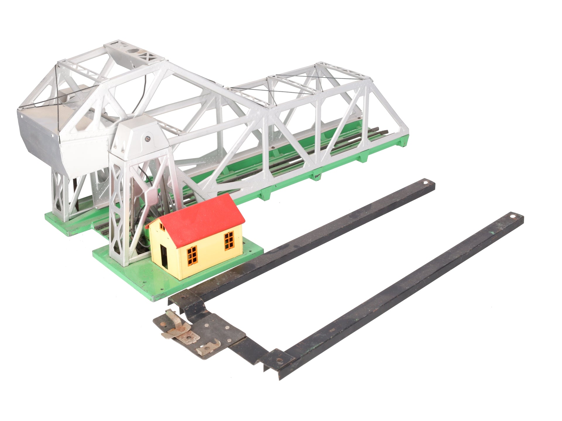 Lionel 313 Vintage O Silver Operating Bascule Bridge