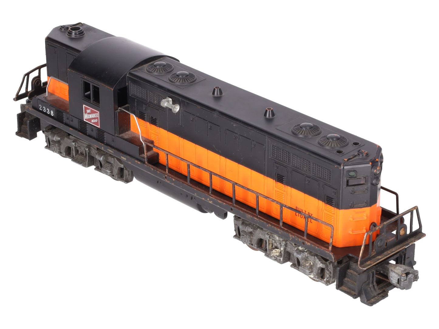 Lionel 2338 Vintage O Milwaukee Road Powered GP-7 Diesel Locomotive VG