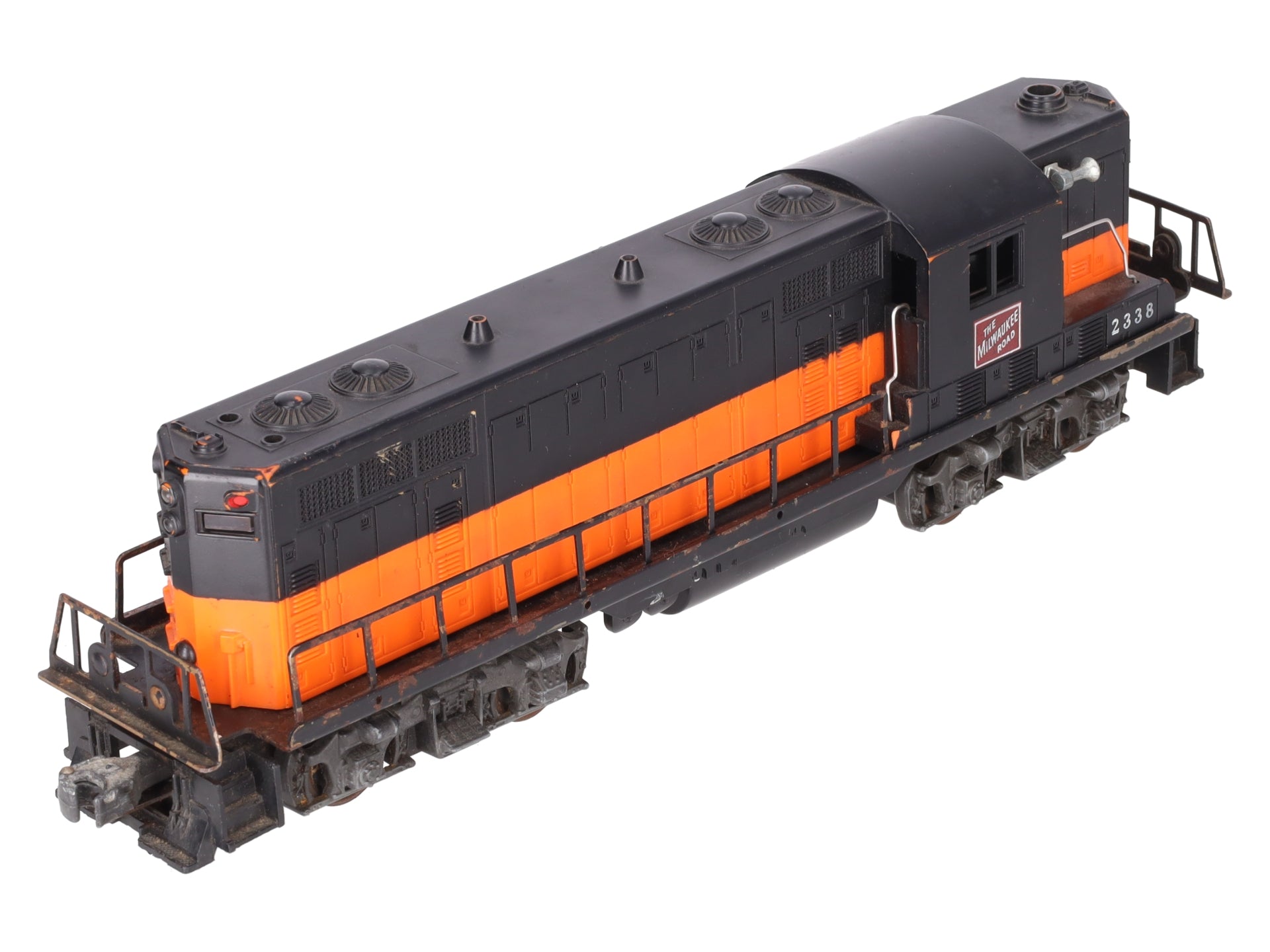 Lionel 2338 Vintage O Milwaukee Road Powered GP-7 Diesel Locomotive VG