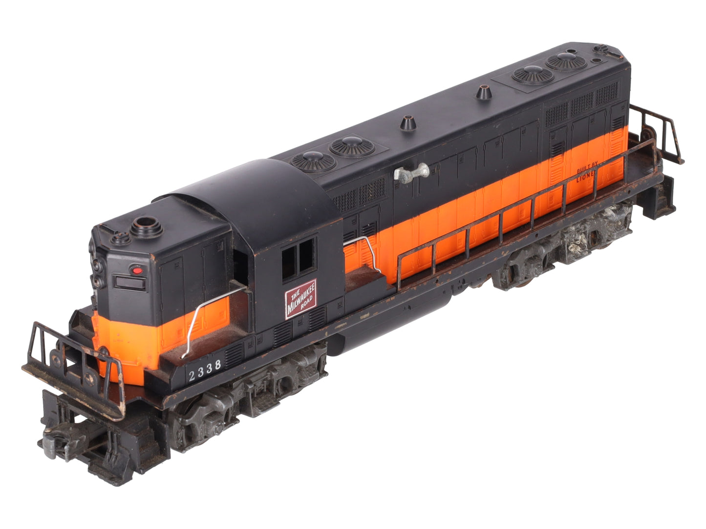 Lionel 2338 Vintage O Milwaukee Road Powered GP-7 Diesel Locomotive VG