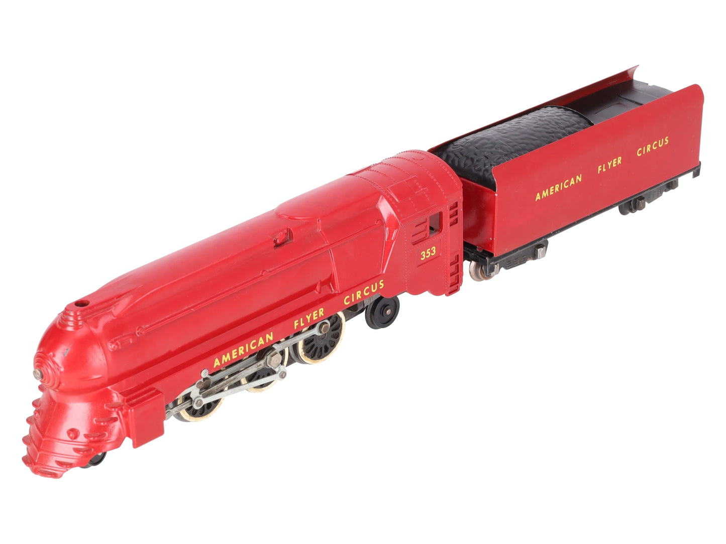 American Flyer 353 Vintage S Circus 4-6-2 Steam Locomotive w/Tender
