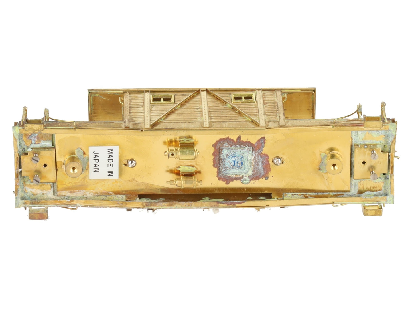 Overland HO BRASS Southern Pacific Transfer Caboose - Unpainted VG