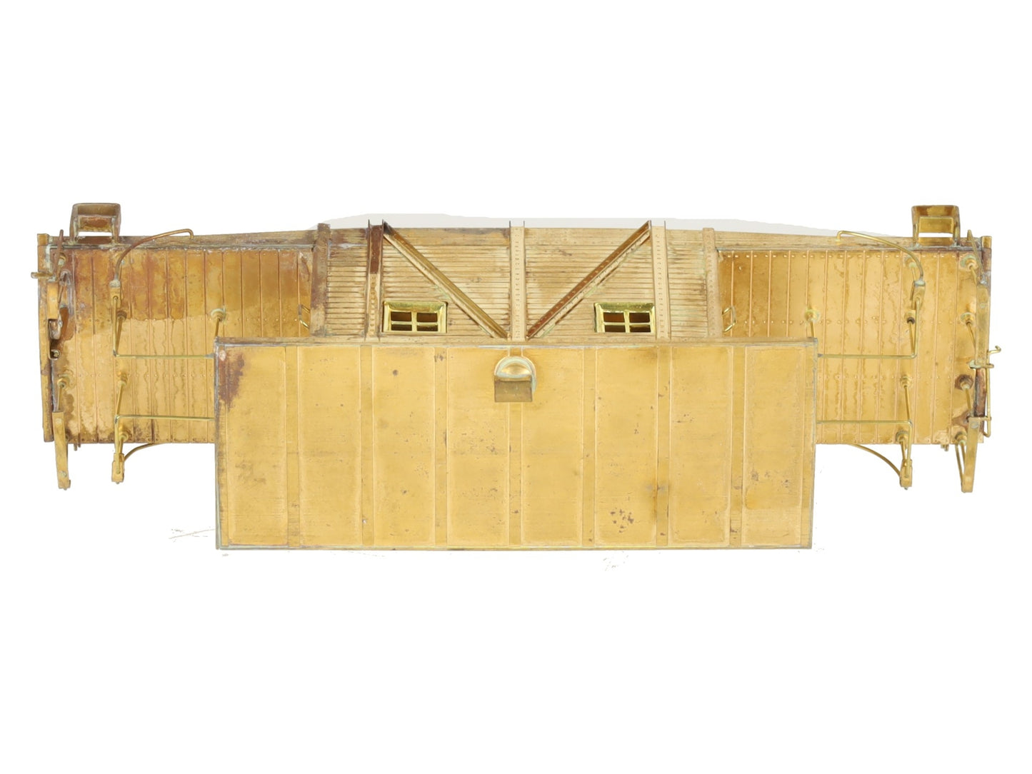 Overland HO BRASS Southern Pacific Transfer Caboose - Unpainted VG