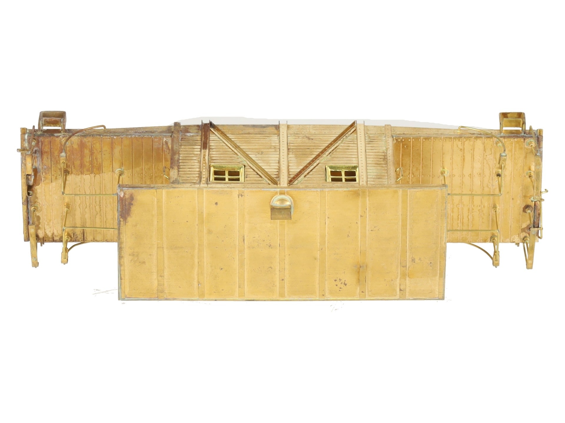 Overland HO BRASS Southern Pacific Transfer Caboose - Unpainted VG