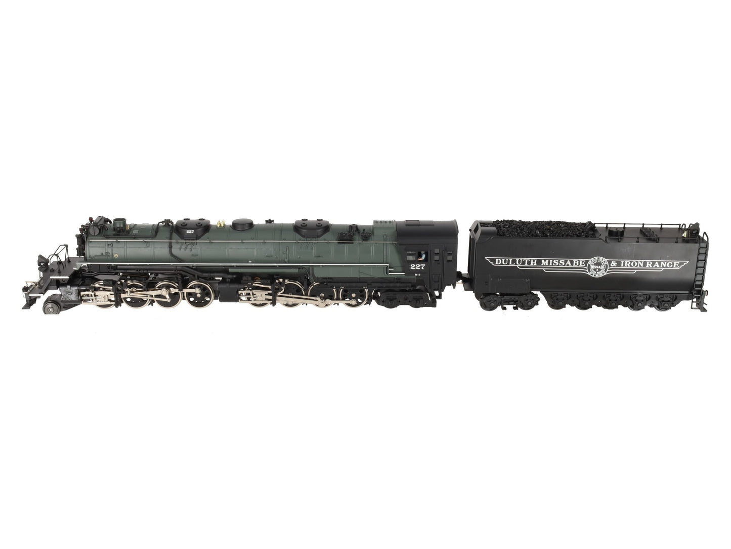MTH 20-3030-2 O Scale DM&IR 2-8-8-4 Yellowstone Steam Engine & Tender (2 Rail) EX/Box