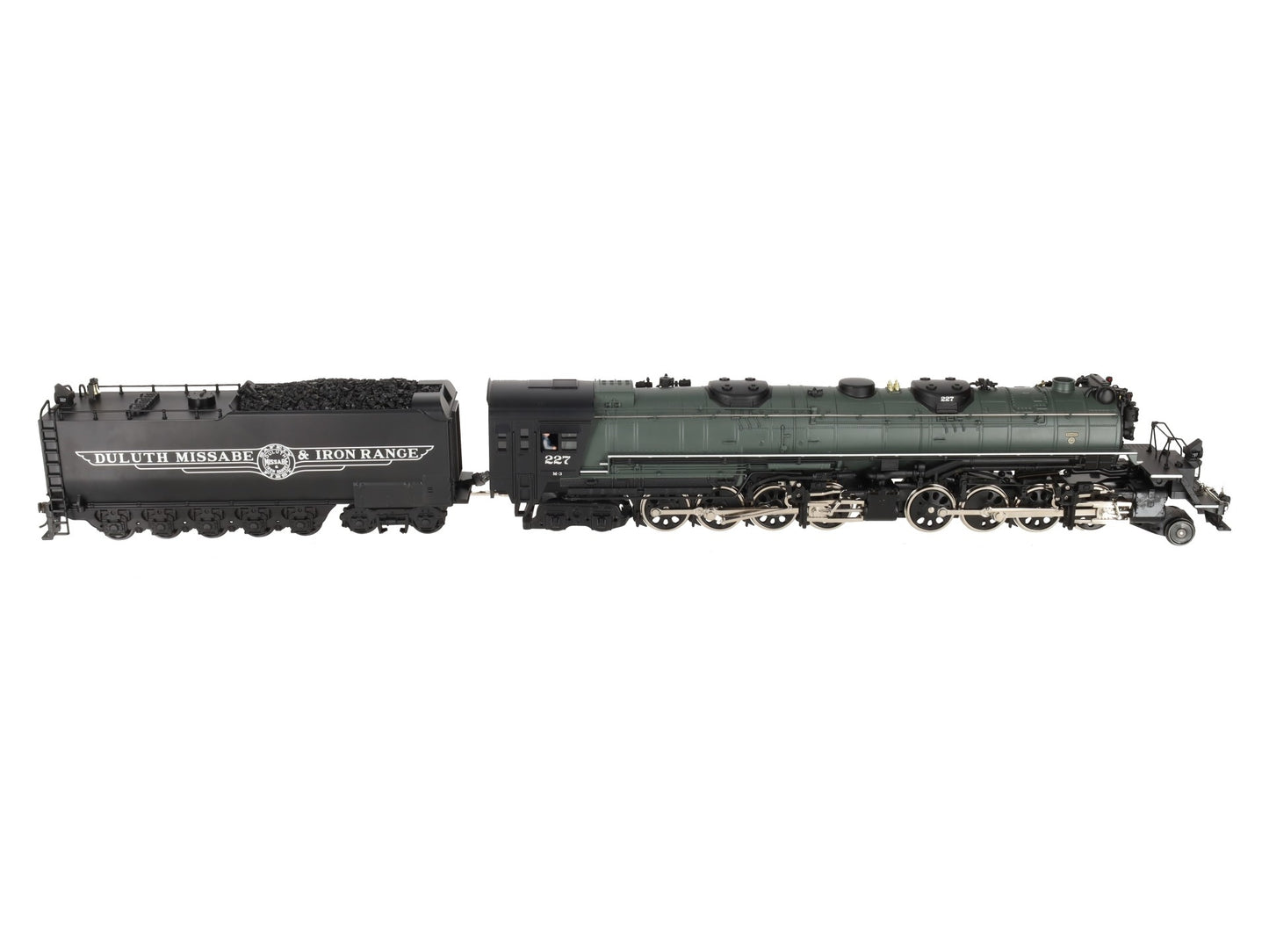 MTH 20-3030-2 O Scale DM&IR 2-8-8-4 Yellowstone Steam Engine & Tender (2 Rail) EX/Box