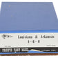 PFM HO Scale BRASS Louisville & Arkansas 4-6-0 Steam Locomotive & Tender- Custom/Box