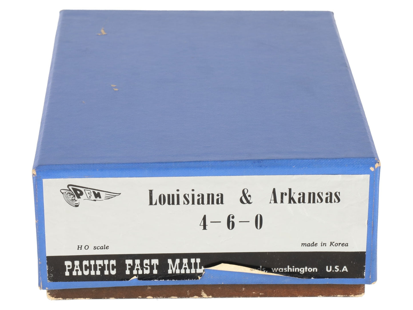 PFM HO Scale BRASS Louisville & Arkansas 4-6-0 Steam Locomotive & Tender- Custom/Box