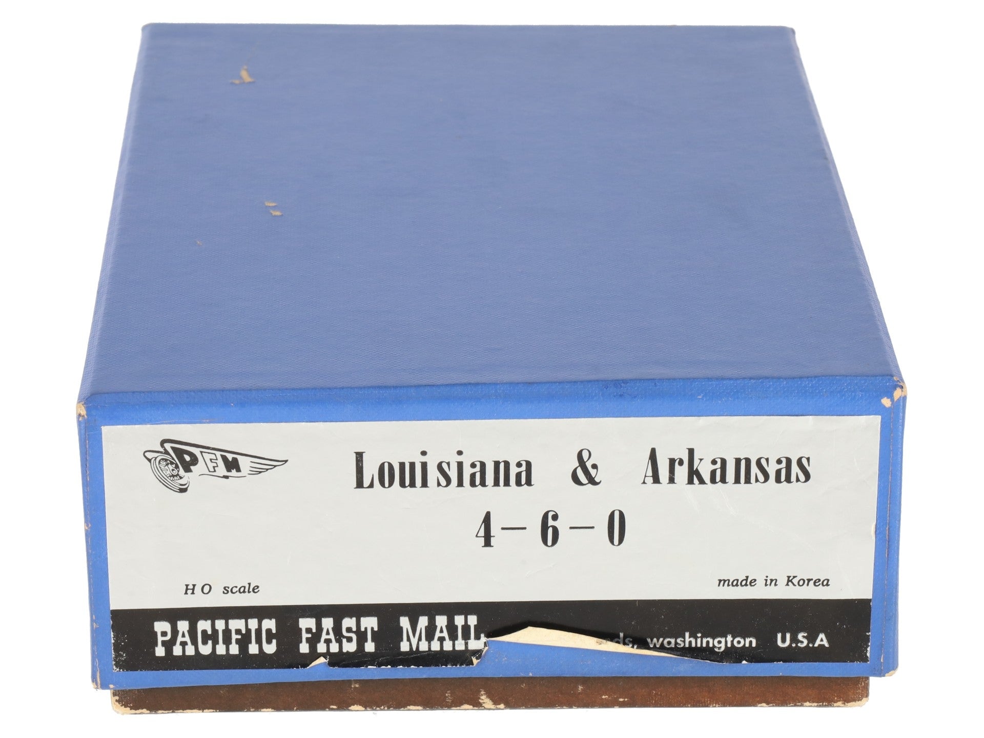 PFM HO Scale BRASS Louisville & Arkansas 4-6-0 Steam Locomotive & Tender- Custom/Box