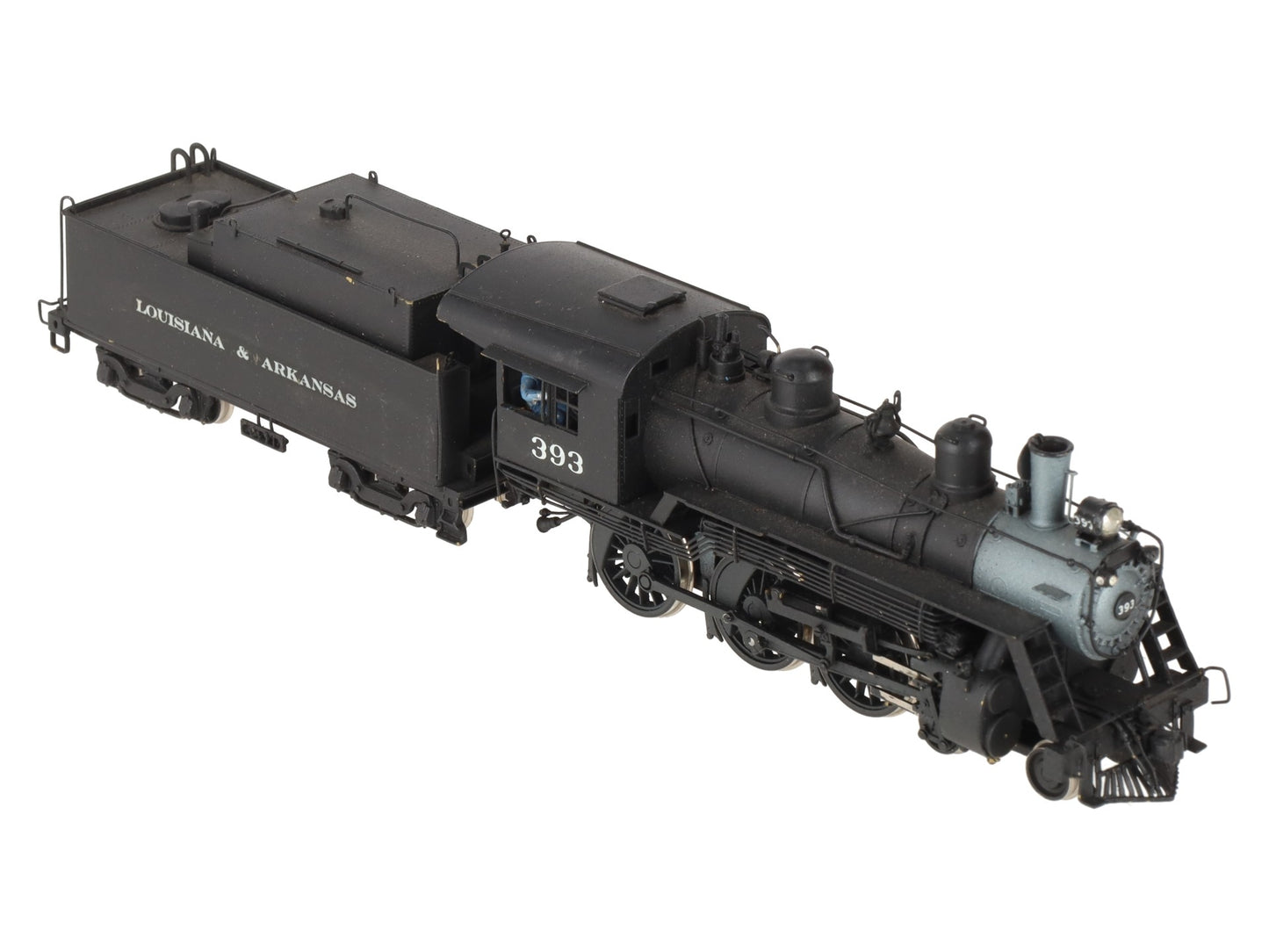 PFM HO Scale BRASS Louisville & Arkansas 4-6-0 Steam Locomotive & Tender- Custom/Box