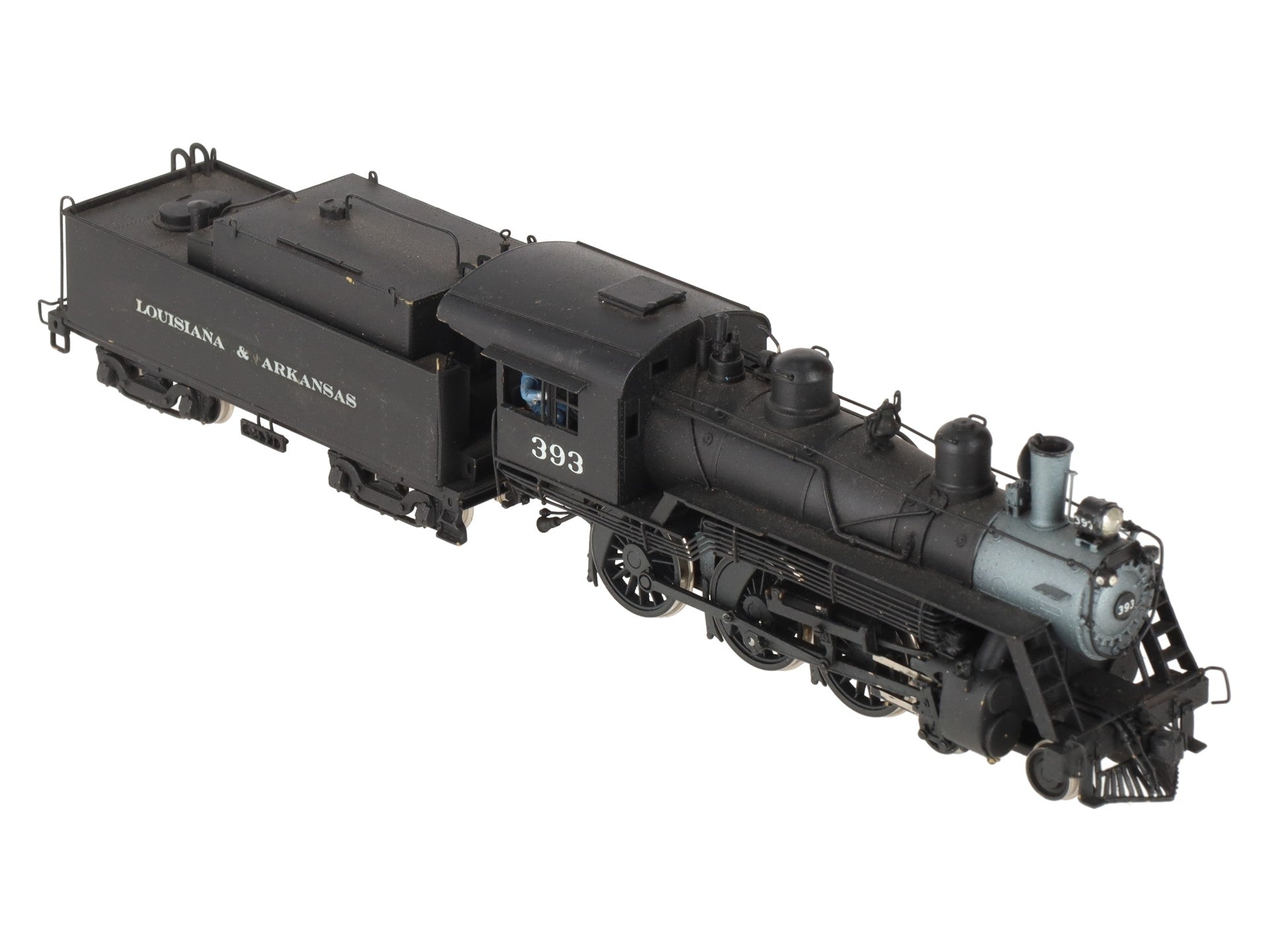 PFM HO Scale BRASS Louisville & Arkansas 4-6-0 Steam Locomotive & Tender- Custom/Box