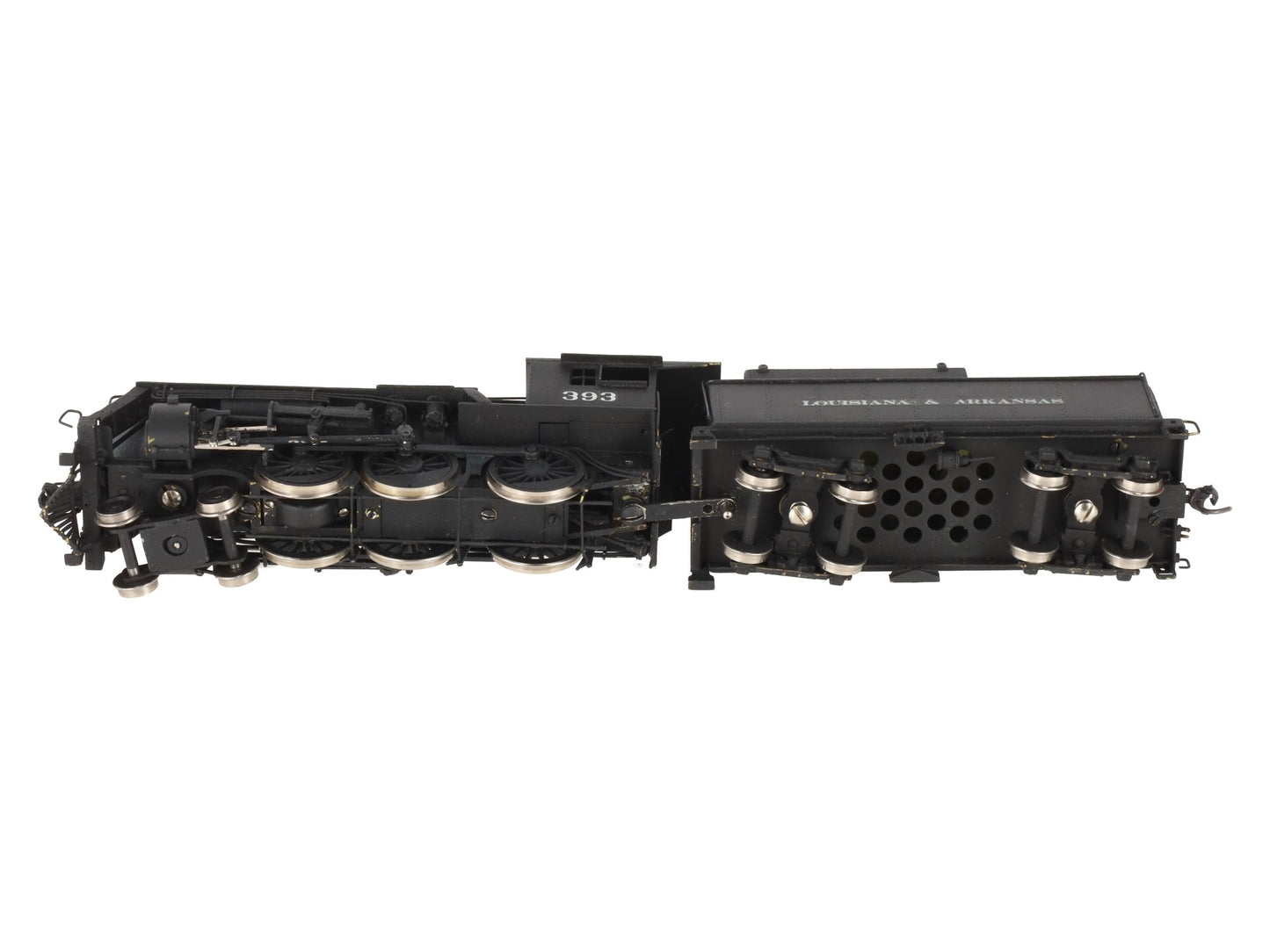 PFM HO Scale BRASS Louisville & Arkansas 4-6-0 Steam Locomotive & Tender- Custom/Box