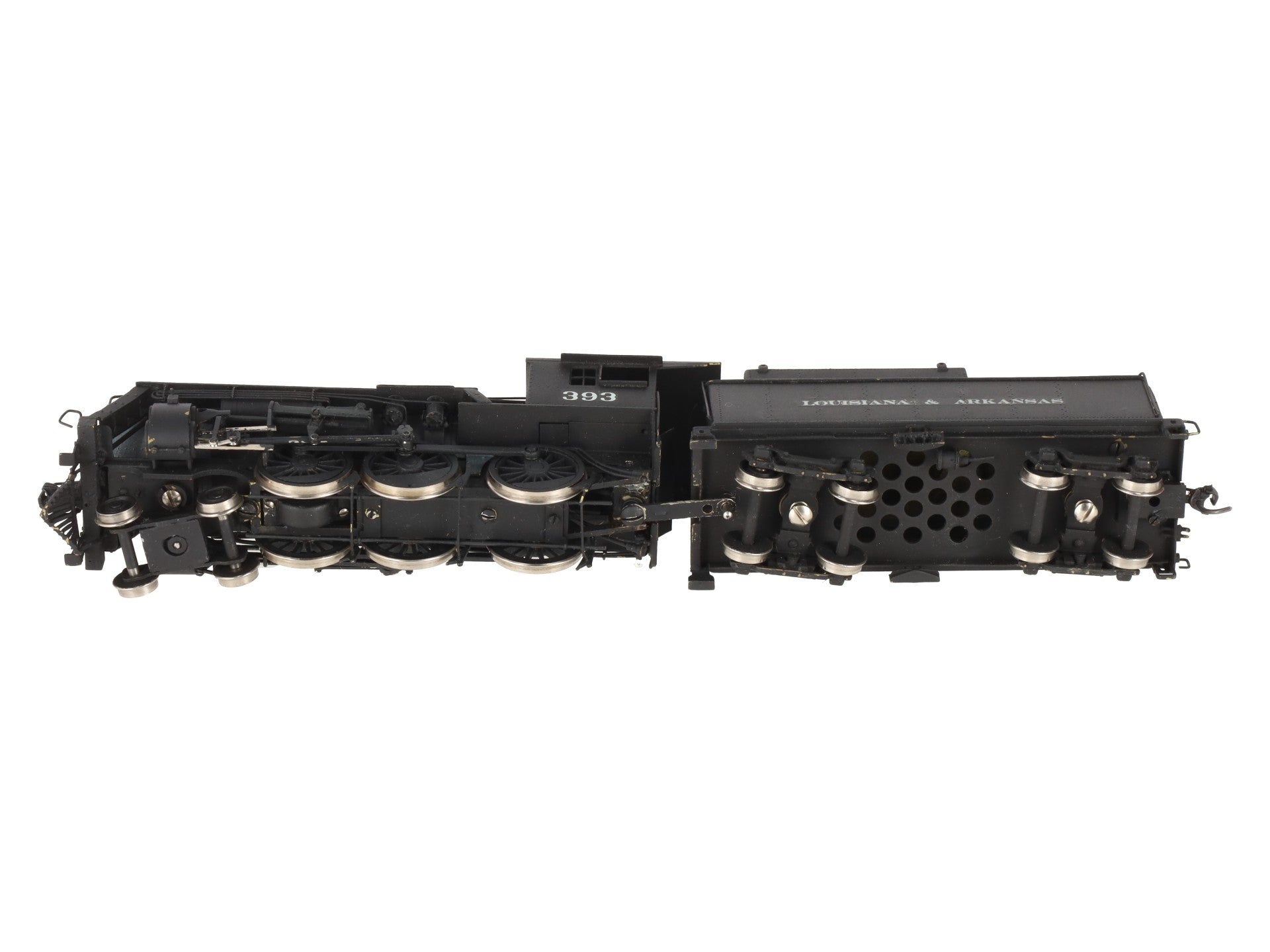 PFM HO Scale BRASS Louisville & Arkansas 4-6-0 Steam Locomotive & Tender- Custom/Box